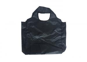 China Printed Custom Folding Tote Bag Carrier Folding Shopping Bags That Fold Into A Pouch on sale