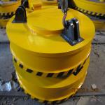 0.6m - 2m Permanent Lifting Magnet , Strong Overhead Crane Electrical Components
