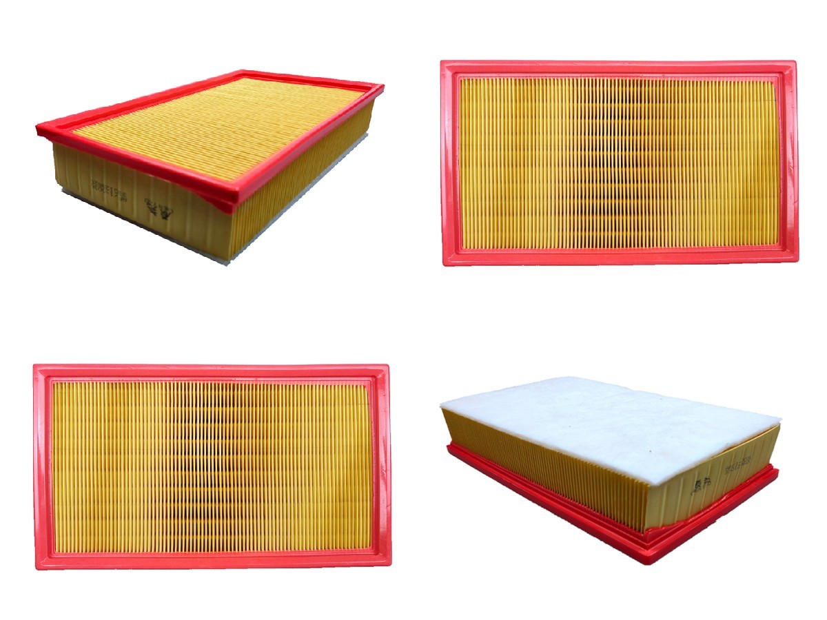 Yellow Automotive Air Filters 330 129 620 3QG129620 30G129620 For VW SVW
