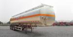 Carbon Steel Insulated Asphalt Tank Trailer , Petroleum Tank Trailers