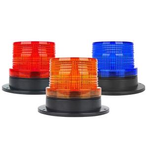 China DC 10-110V LED Rotary Flashing Strobe Warning Light Flashing Beacon Light wholesale