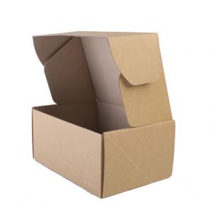 China Customized Shape Flat Paper Clothing Shipping Box Recyclable For Clothes Packaging wholesale