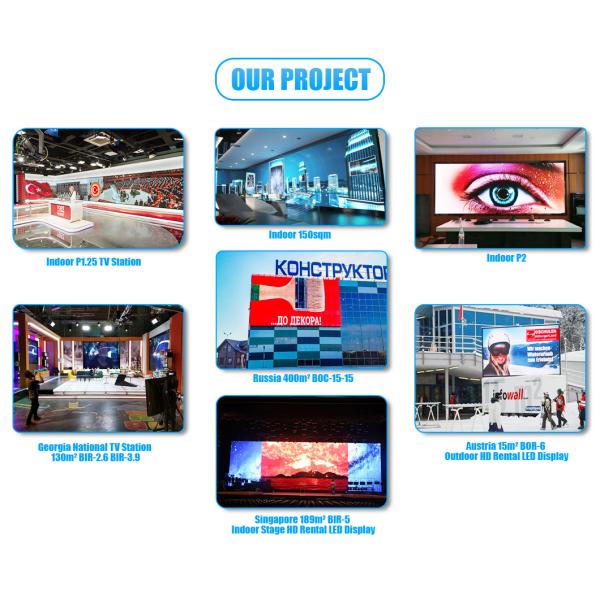 50x50cm Panel P2.97 Front Access Rental Display