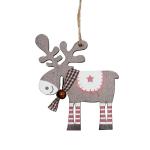 New Christmas style small decorations atmosphere pendant High quality wooden