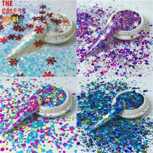 China Christmas Xmas Nails Glitter Body Glitter Face Paint Makeup Handwork DIY Accessoires wholesale