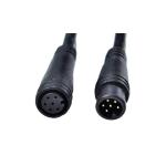 3Ft Length Male To Female M8 6pin Waterproof Bicycle GPS Positioning Cable PVC