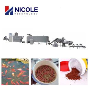 China Multifunctional Aquarium Fish Feed Production Line Automatic Customized wholesale
