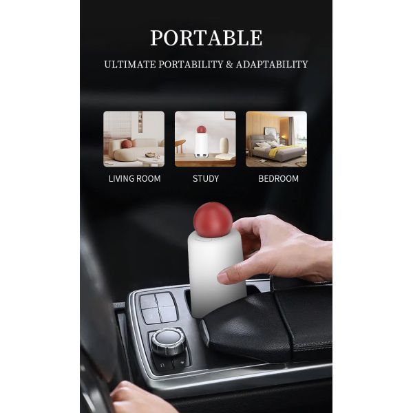 Nano Mist Technology Aroma Diffuser with 100m³ Coverage and 20ml Essential Oil Capacity
