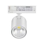 LED track light heads 10W Bridgelux LED Chip 97Ra 100LM/W 4-wire 3-phase flicker