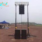 6m Crank Light Truss Stand Winch Lighting Stand For Show Easy Moving