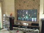 100 Inch Anti Light Projection Fixed Frame Screen With Ultra Short Throw