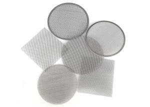 China Customized SS304 Dutch Twill Weave Wire Mesh Filter Disc wholesale
