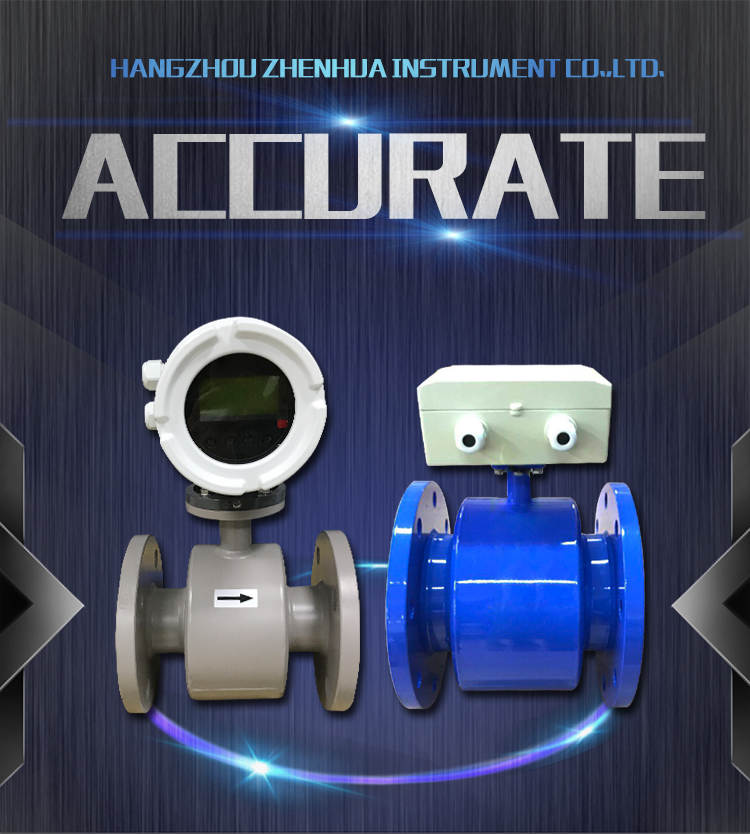 Beautiful design split water electromagnetic flow meter converter