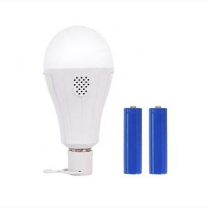 China 9w 12w 15w 18650 Lithium Battery Emergency Light Led Bulb Rechargeable For Office School wholesale