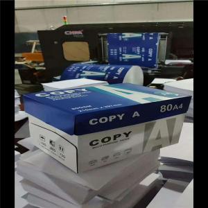 China Certificate IOS-9001 A4 White Copy Paper 70g 75g 80g for Printing Business wholesale