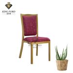 8cm Foam Seat Modern Imitated Wood Chair Timber Look Finish