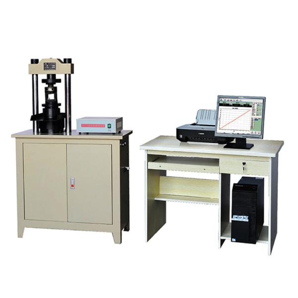 Hydraulic Compression Testing Equipment For 300kN Full Automatic Stone Cement