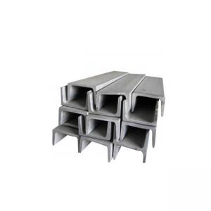 China 304 316L Hot Rolled Stainless Steel Channel AISI ASTM JIS C Types U Shape Customized on sale