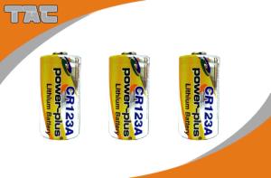 China High energy density 3.0V CR123A 1300mAh Li/MnO2 Primary Lithium Battery / Li-Mn Battery wholesale