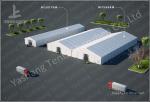 Emergency Industrial Marquee Outdoor Warehouse Tents Complex With Fabric Rain