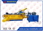 Aluminum Cans Scrap Baler Machine Hydraulic Metal Baler With Turn Out Dischargin