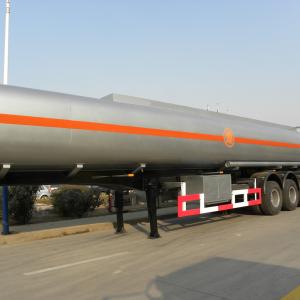 China 40000L Tri Axle Oil Tank Trailer CCC Refuel Semi Tractor Trailer wholesale