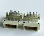 2.54mm Din 41612 Connector 21 Position Right Angle Male 3x7Pin Eurocard