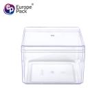 Custom ps hard transparent plastic wedding party candy cookie cake packaging