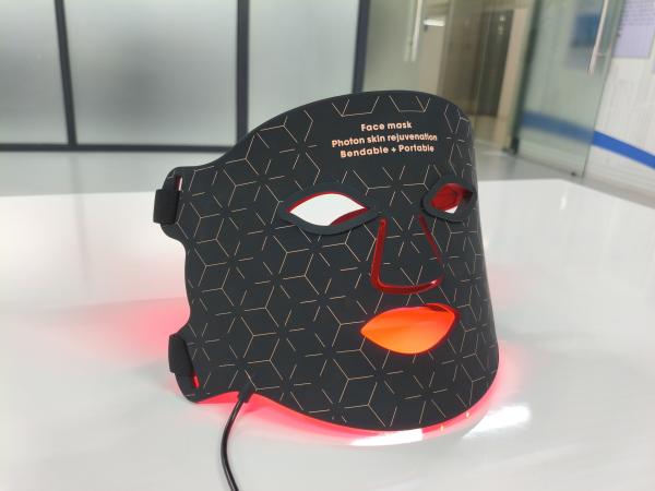 Silicone Near Infrared Light Mask 660nm 850nm Infrared Led Face Mask With 7