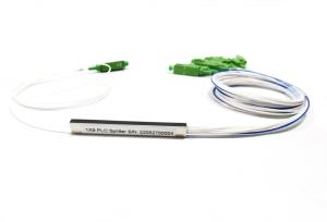 China G657A1 Fiber Optic PLC Splitter 1m SC APC Connector 0.9mm Cable Diameter wholesale