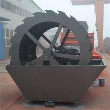 China River Stone Gravel Wheel Bucket Sand Washer Customizable on sale