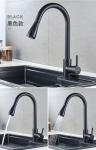 Pull Out 304 Sanitary Ware Faucet Hot And Cold Water Kitchen Tap