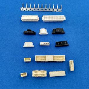 China 1.0mm Pitch PA66 Material Wire To Board Connector For JST SH Connector Crimp Housing wholesale