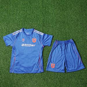 China New Chilean University Children Home Football Jersey 2025-2026 Support Team Customization wholesale