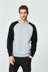 Unisex O Neck Blank Oversized Sweatshirts