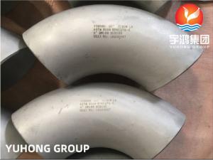 China ASTM B366 WPHC276-S DN100 Sch10s 90Deg Elbow LR B16.9 wholesale