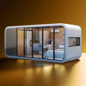 China Water Proof Apple Pod House Lakeside Customizable With Balcony wholesale