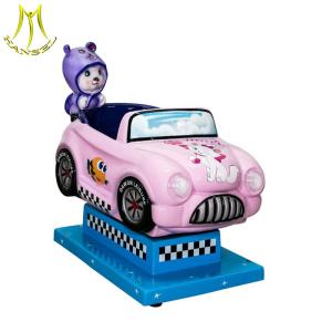 China Hansel fiber glass used outdoor spring rocking car kids spring rocking car wholesale