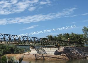 China Secure Steel Bailey Bridge With 50T Bearing Capacity And 3.05m Deck Width wholesale
