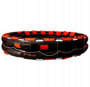 China 20 person cheap Open Reversible self inflating life raft wholesale