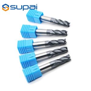 China Long Shank Roughing End Mill / Solid Carbide Corner Radius End Mills wholesale