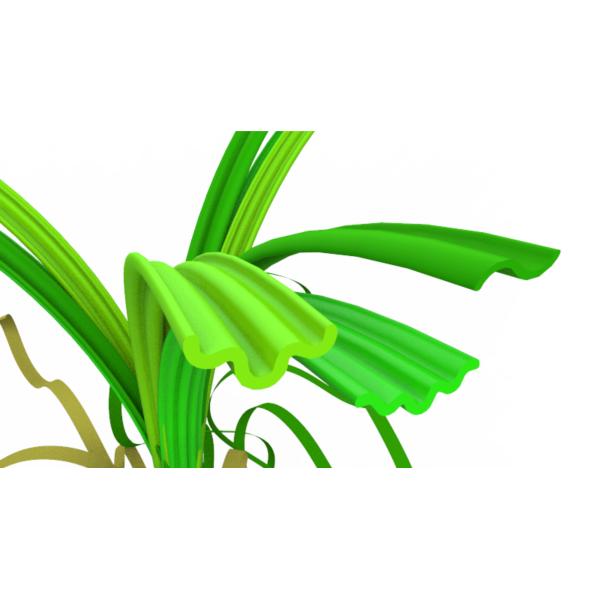 Grass floor for garden landscape grass artificial 35MM colored artificial grass