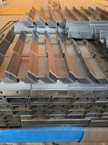 China Rustproof Galvanised Sleeper Retaining Wall Brackets GB Standard wholesale