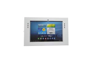 China Powder Coated Finish Ipad Security Kiosk Rugged Cold Rolled Steel Metal Case wholesale