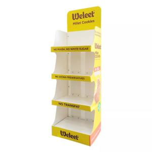 China Supermarket Retail Cardboard POP Display Easy Assemble For Cookies Chocolate Candy wholesale