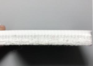 China ANKE White Heat Set Nomex / Polyester Silicone Coated Belts wholesale