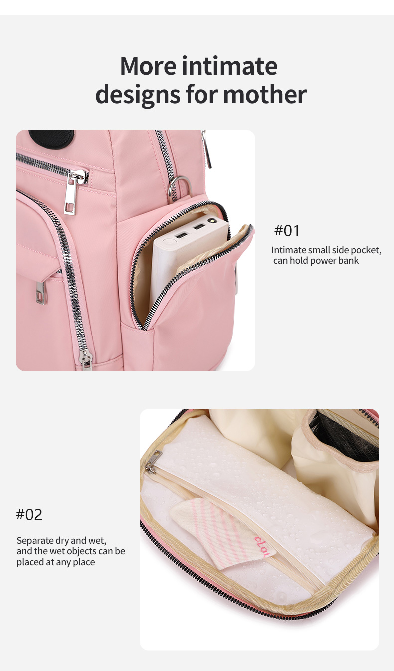 diaper bag mommy bag new fashion multifunctional large capacity baby bag