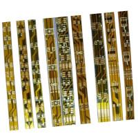 China Gold Color LED PCB Board 120cm Size For Holiday Lights OEM ODM wholesale