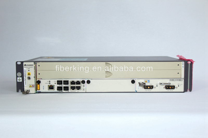 Huawei MA5608T OLT chassis with 1xMCUD 1xMPWC single GE DC power optical line terminal