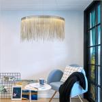Round Chain hung chandelier light fixture for home lamp (WH-CC-14)